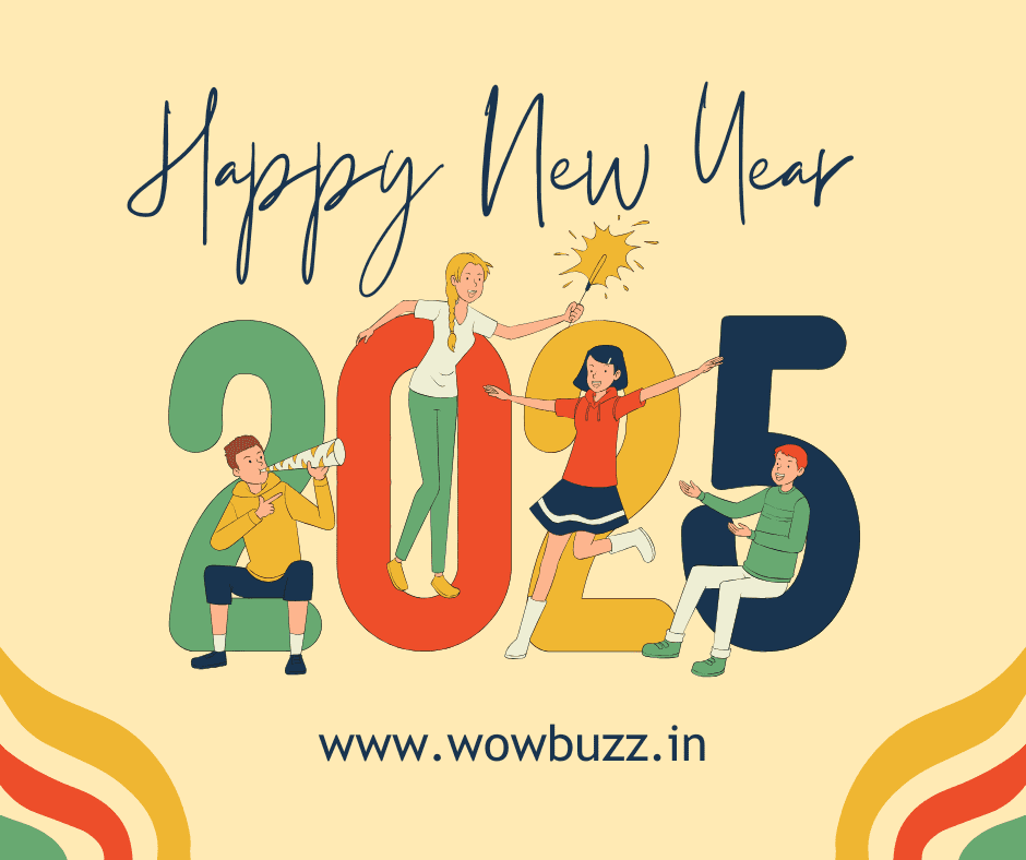 Happy New year 2025 Message for social media whastapp